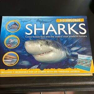 3-D Explorer Sharks Book